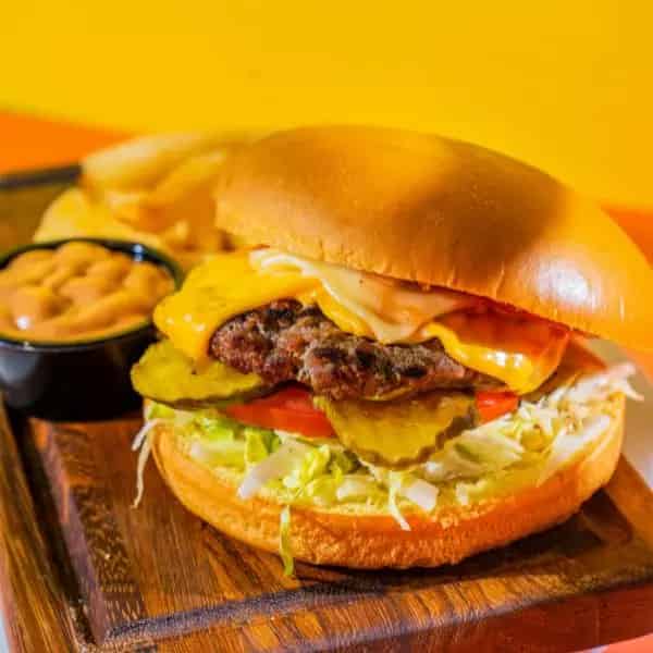 بركر بالجبنة